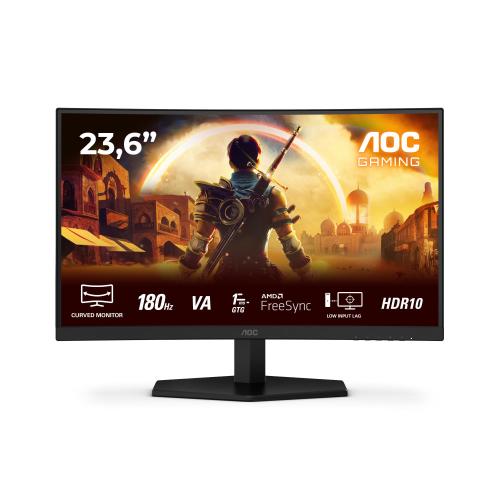 AOC MONITOR 24 VA 180HZ GAMING CURVO