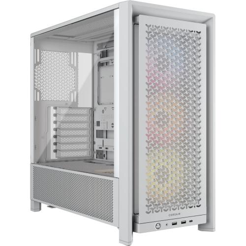 CORSAIR FRAME 4000D RS ARGB MID-TOWER WHITE