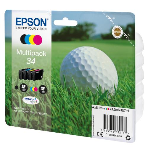 EPSON MULTIPACK 4 COLORI PALLINA DA GOLF
