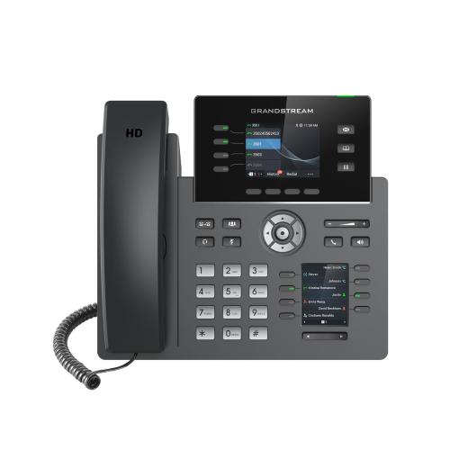 GRANDSTREAM GRP-2614 - WI-FI IP PHONE, 6 ACCOUNT SIP, BLUETOOTH, PORTE GIGABIT CON POE INTEGRATO