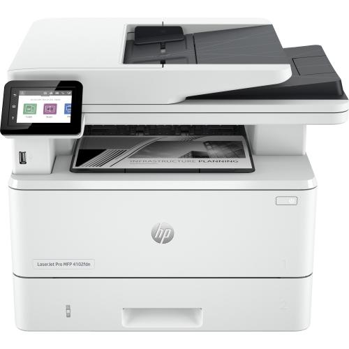 HEWLETT-PACKARD MFP HP LASER PRO LJ-4102FDN A4 40PPM 250FF FAX DADF SINGLE PASS LAN USB