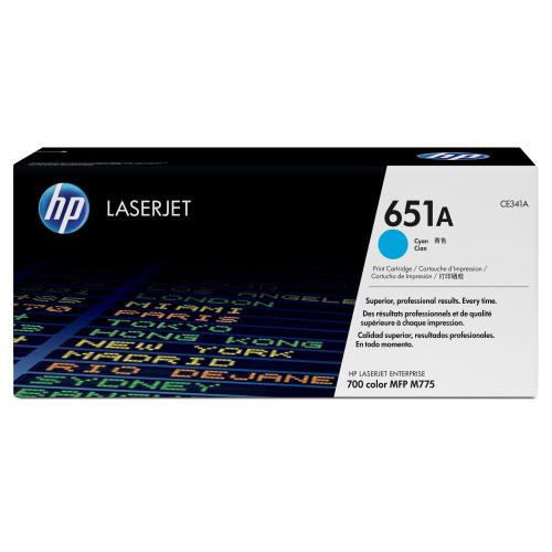 HP INC TONER HP 651A LASERJET (CIANO)