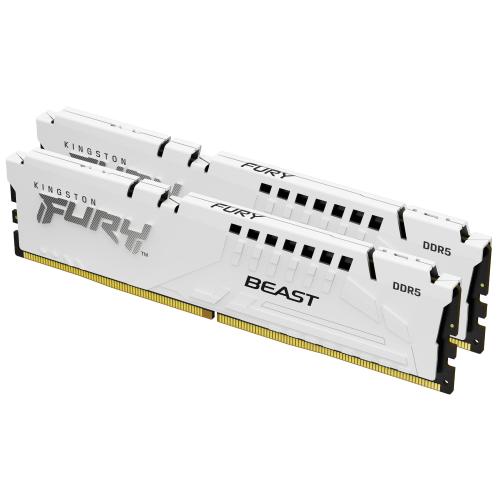 KINGSTON 32G 6000 DDR5 K2 F BEAST WHITE EXPO