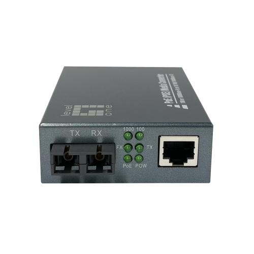 LEVEL ONE RJ45TOSC GBITCONVERTER POE0.5KM