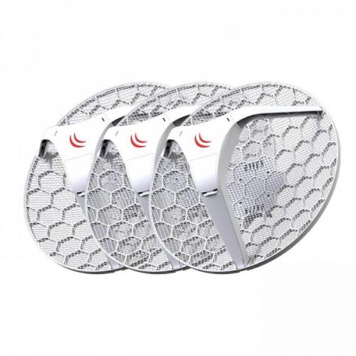 MIKROTIK, LHG 5, MIKROTIK, LHG 5,LHG 5 TRIPACK, ALL THREE ANTENNAS IN SINGLE BOX, ROUTEROS L3, INTERNATIONAL VERSION