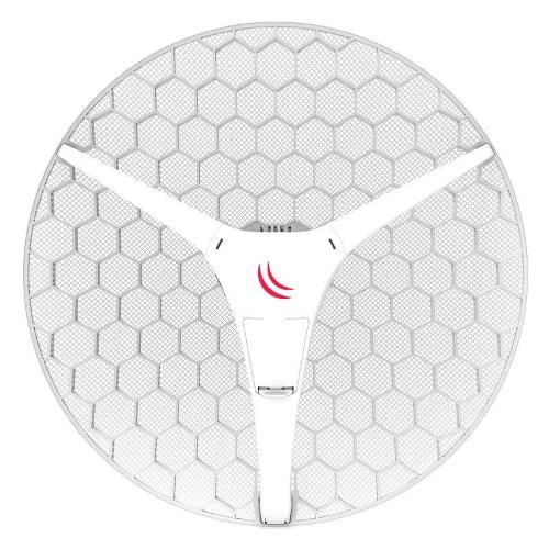 MIKROTIK, RBLHG, 5HPND, XL4PACK (LHG XL HP5 WITH 27DBI 5GHZ ANTENNA, DUAL CHAIN HIGH POWER 802.11AN WIRELESS