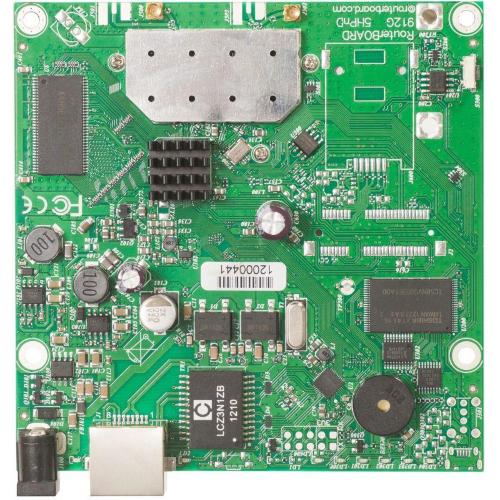 MIKROTIK, ROUTERBOARD 911G WITH 600MHZ ATHEROS CPU, 32MB RAM, 1XGIGABIT LAN, BUILT, IN 5GHZ