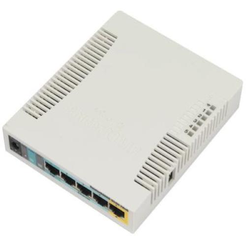 MIKROTIK, ROUTERBOARD 951UI, 2HND WITH 600MHZ CPU, 128MB RAM, 5XLAN, BUILT, IN 2.4GHZ 802B/G/N 2X2