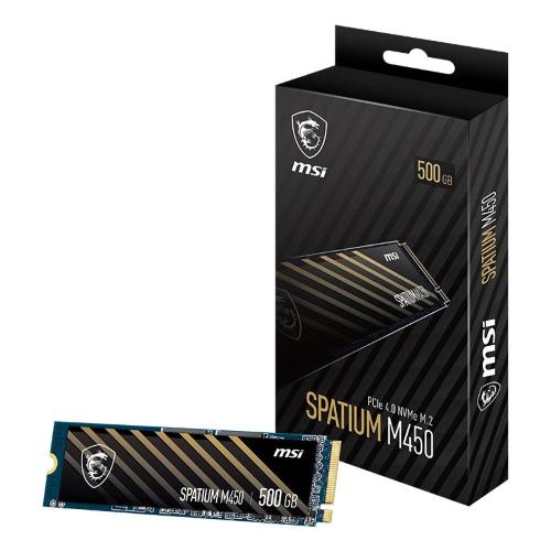 MSI M450 PCIE 4.0 NVME M.2 500GB V1