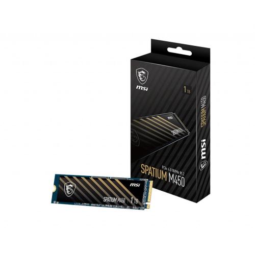 MSI SPATIUM M450 PCIE 4.0 NVME M.2 1TBV