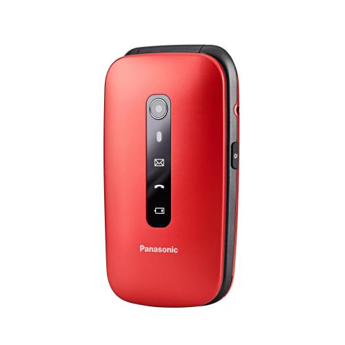 PANASONIC SENIOR PHONE TU550 CONCHIGLIA ROSSO