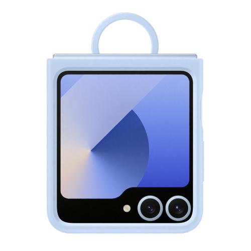 SAMSUNG SILICONE CASE RING FLIP6 BLUE