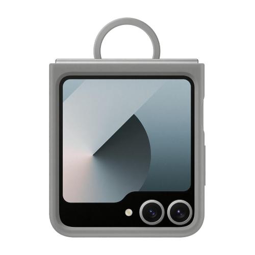 SAMSUNG SILICONE CASE RING FLIP6 GRAY