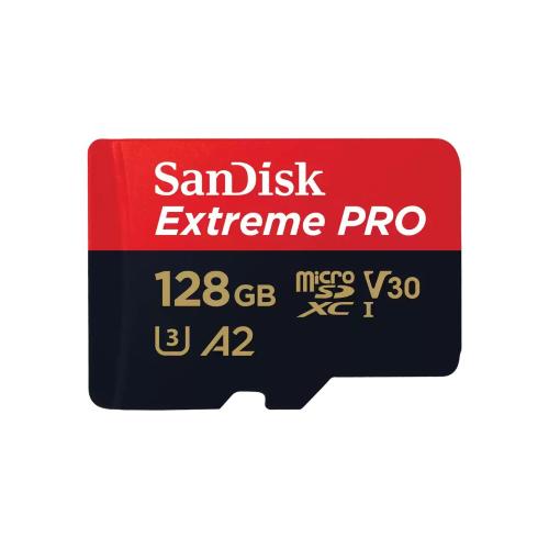 SANDISK EXTREME PRO MICROSDXC 128GB + SD