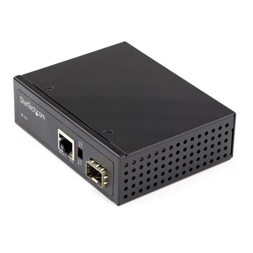 STARTECH CONVERTITORE POE+ FIBRA A RJ45