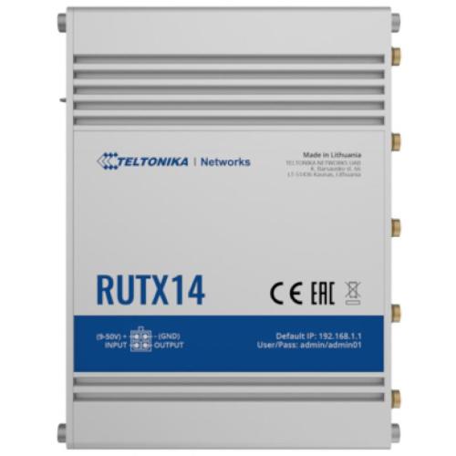 TELTONIKA - RUTX14 4G LTE CAT12 INDUSTRIAL CELLULAR ROUTER