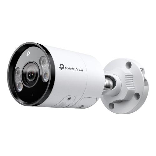 TP-LINK - 8MP FULL-COLOR BULLET NETWORK CAMERA SPEC: 8MP, 4MM FIXED LENS, 1/2.7? PROGRESSIVE SCAN CMOS, H.265+/H.265/H.264+/H.264, IR/WHITE LED, 25FPS/30FPS (3840 Å¾ 2160), IP67,WEB, POE/DC 12V,120DB WDR, BUILT-IN MIC/SPEAKE, MICRO-SD SLOT FEATURE: FULL-C
