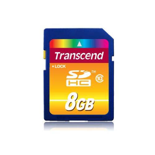 TRANSCEND 8GB SDHC(CLASS 10)