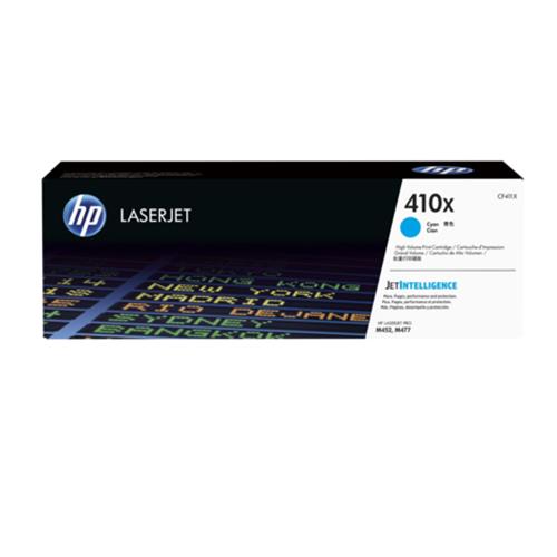 HP INC HP 410X HIGH YIELD CYAN LASER TONER