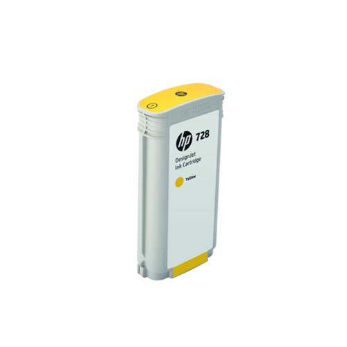 HP INC HP 728 130-ML YELLOW DESIGNJET