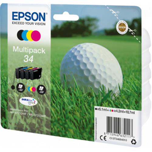 EPSON MULTIPACK 4 COLORI PALLINA DA GOLF